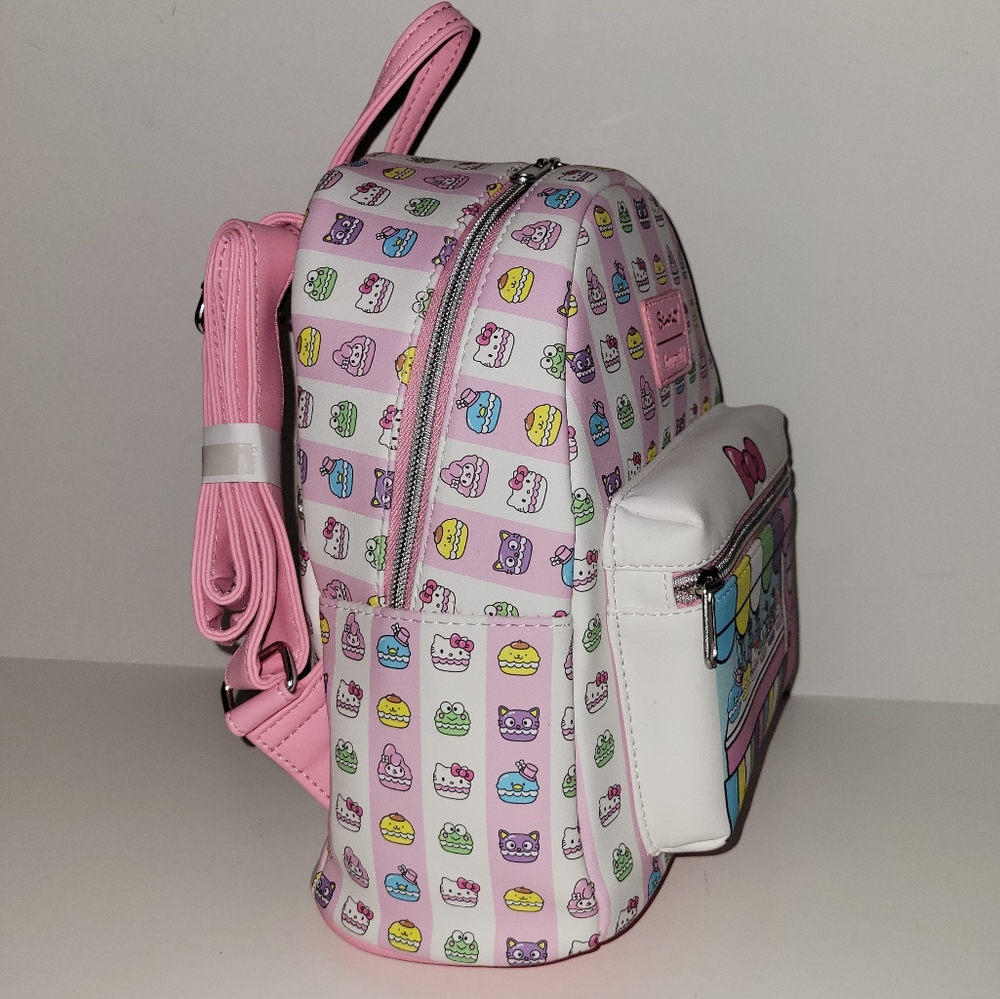 Loungefly Hello Kitty Macaron Mini Backpack - Picture 6 of 8